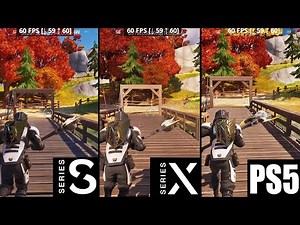 Series S vs. Series X vs. PlayStation 5 | Fortnite Chapter 4 Graphics Comparison & FPS Test