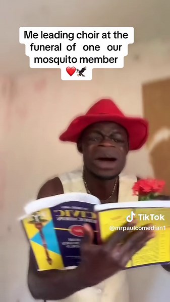 Choir Singing at Funeral for Mosquito Member | Mr Paul Comedian