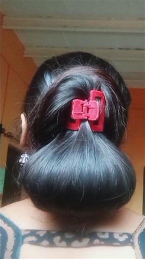 simple Easy juda hairstyle #hairstyles #easyhairstyle #hair #haircare #hairtutorial