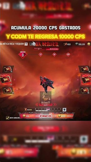 10K😱 cps ¡GRATIS! Regresa Bobeda de regreso de cps #codmobile #codm #codmobileclips