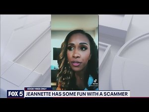 News Anchor Reyes turns tables on phone scammer trying to get her credit card information | FOX 5 DC
