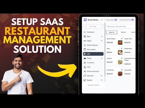 Setup Complete SaaS Restaurant Management Solution step by step