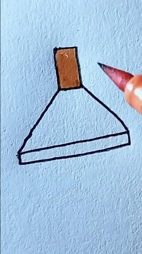 easy drawing of Chimney #art #easydrawing #artinstruction #drawingideas #drawingideas #watercolor