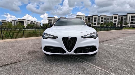 Celebrating Italian heritage and design our first 2025 Stelvio Tributo Italiano Q4 has arrived in new beautiful Milano paint, special styling and loads of features! 🦾💯 #alfaromeo #alfaromeostelvio #carreview #suvs #italiancars | Rons Rides