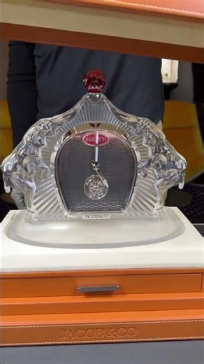 Unboxing the Bugatti Table Clock Jacob & co