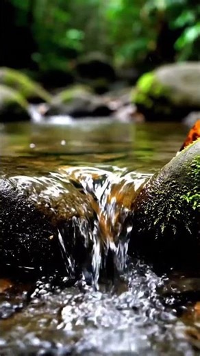ASMR Mountain River Sounds in Java | Close-Up Flowing Water for Deep Relaxation & Sleep