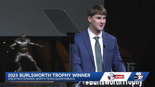 'It's the walk-on lifestyle': 2025 Burlsworth winner on journey from walk-on to football star
