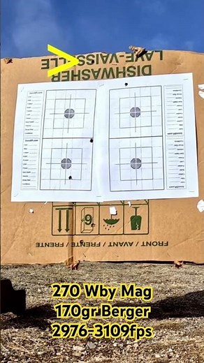 Weatherby Mark V 270 Wby Mag 170gr Berger #boltactionrifle #review