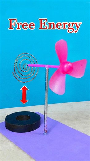 How to Make a Pinwheel- Perpetual Motion- Free Energy