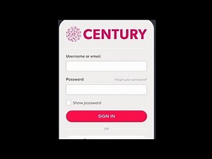 Century Tech login steps very easy
