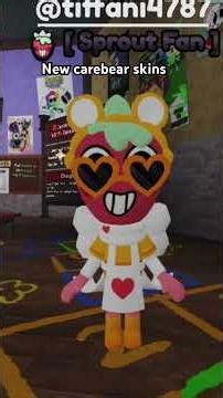 New carebear skins! #roblox #dandysworld#carebears