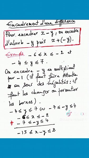 💥 Tu crois savoir encadrer une somme ? Regarde bien ce cours ! | Intervalles & Calcul Approché 🔢 #math #lycee