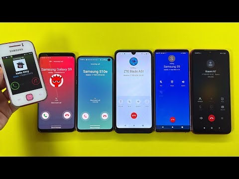 Samsung Y Young | Hello Kitty + S10e + Galaxy S9 Incoming Call | Outgoing Call Xiaomi N7 + Sony +ZTE
