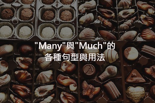 英文Many與Much的各種例句與用法！「很多」英文該用many 還是 much？ – 全民學英文