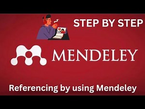 MENDELEY: TO ADD REFERENCE IN MENDELEY LIBRARY|| INSERT CITATION IN MS WORD || STEP BY STEP 💻