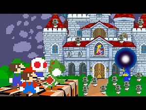 8BIT-ANI: Team Mario Dream Team's Zombie Apocalypse Escape Mayhem