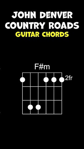 John Denver Country Roads Guitar Chords