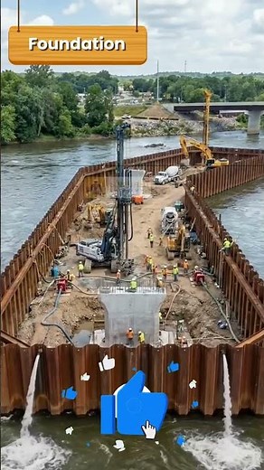 Bridge Main Components (Civil Engineering Basics) #viralshorts