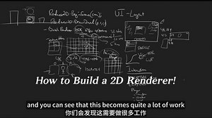 【双语】【最佳游戏引擎教程实战】【进阶】（46）：How to Build a 2D Renderer！