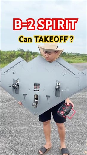 Epic B-2 Spirit RC Takeoff – Realistic Stealth Bomber Model!