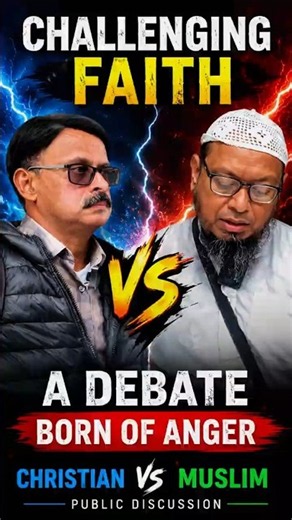 Challenging Faith: A Debate Born of Anger | Christian vs Muslim Public Discussion