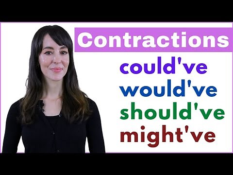 Learn English Contractions using HAVE | Could've, Would've, Should've, Might've
