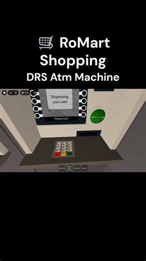DRS ATM at 🛒 RoMart Shopping on Roblox