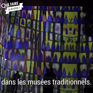 Quand l'art se projette à l'infini 📽 🎨 © Que Faire à Paris ? | Atelier des Lumières