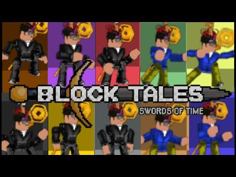(Part 1) Showcasing all animation flavors, victories, idle, and more! | Block Tales