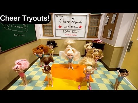 Cheer Tryouts! Elsia and Annia go to cheer tryouts - will they make it?