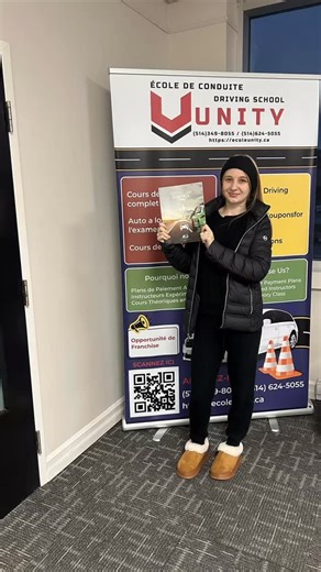 Ready to start driving before the new year? Our next driving course starts November 22nd — and spots are filling fast. Join Unity Driving School for our upcoming SAAQ-approved course starting November 22, 2025. Get professional instructors, modern simulators, and flexible schedules — perfect for busy students and newcomers. And here’s the best part — Special offer for the first 5 registrations: Get a free driving course book plus an exclusive discount on your registration. Classes available in D