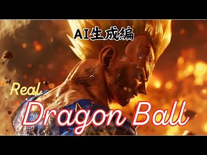 リアル「ドラゴンボールZ」生成AIであの”名場面”を作ってみたら鳥肌たった（DORAGON BALL Z)【魔人ベジータ（魔人ブウ編）】#ドラゴンボール #AI生成 #鳥山明