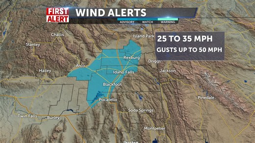 Gusty winds with a chance of rain and thunderstorms - Local News 8