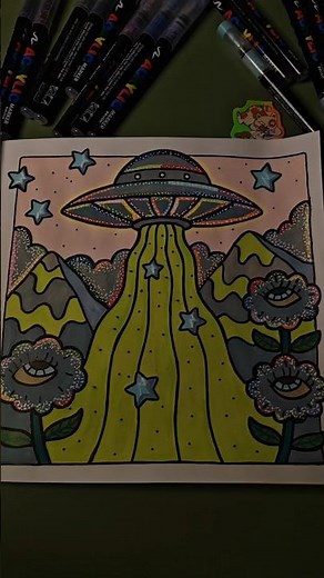 Stranger Things Coloring Page | Hawkins Mystery Art