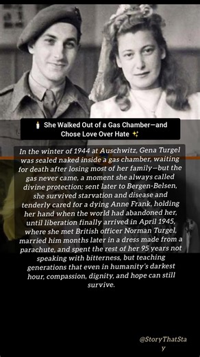 🕯️ She Walked Out of a Gas Chamber—and Chose Love Over Hate ✨