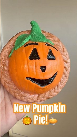 DELICIOUS New Pumpkin 🎃 Pie!🥧 Handmade! #halloween