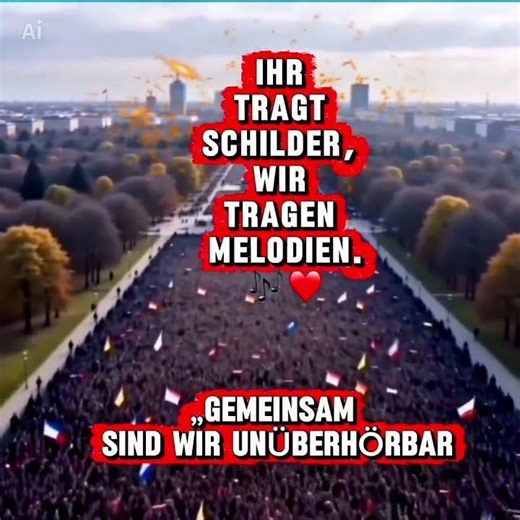 UNSERE MUSIK IST UNSERE DEMO! 🕊️🎸 #shorts #widerstand