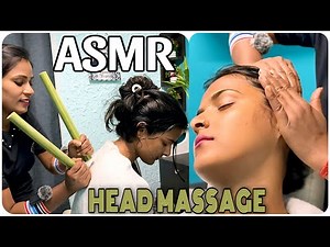 INTENSE BACK MASSAGE THERAPY WITH BAMBOO STICK & DEEP SLEEP ASMR || Masseuse Rinki @ Infinity ASMR