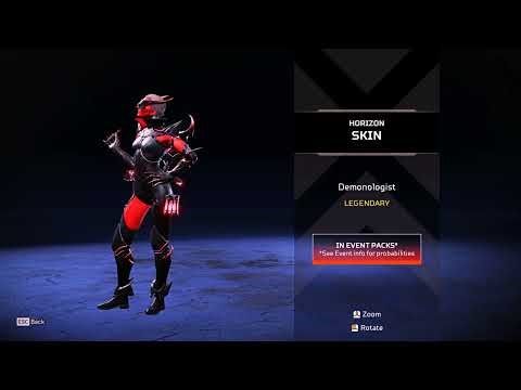 APEX LEGENDS | Horizon | Legendary Skin | Demonologist