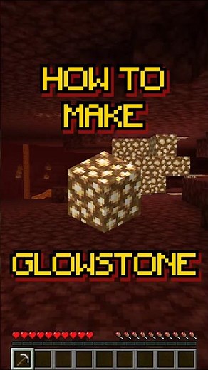 Minecraft: Glowstone | Strong Light Source | Recipe 240