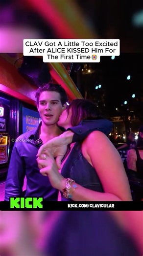 CLAV Got A Little Too Excited After ALICE KISSED Him For The First Time😭