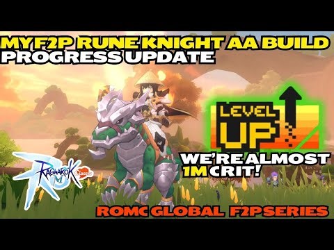 F2P Rune Knight AA Build Progress Update Day 65! - Ragnarok M: Classic Global