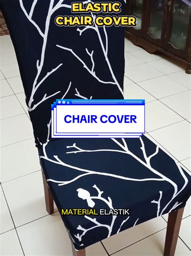 Stylish Elastic Chair Cover for a Fresh Look