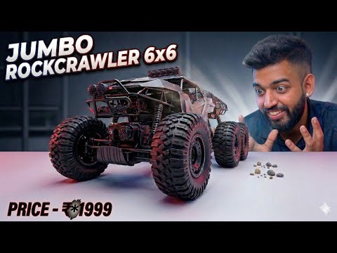 Best Rc Car 6x6 JUMBO ROCK CRAWLER Unboxing & Review | Rc Car Unboxing