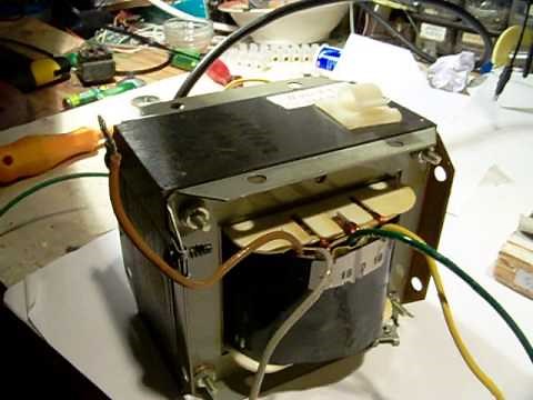 how to test (power) transformers with a dummy load