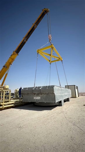 loading 100 ton weight