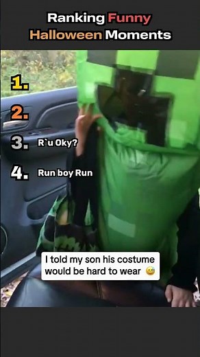 Ranking Funniest unexpected Halloween moments ever captured.