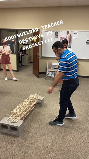 MY BODYBUILDER TEACHER DESTROYED MY BRIDGE!!!! all jokes #explore #fyp #foryou