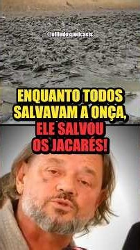 RICHARD RASMUSSEN FOI DENUNCIADO POR SALVAR JACARÉS!