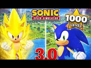 Sonic Speed Simulator 3.0 Has Arrived!
